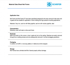 GTP Toolbox® Documents Beispiel Materialdatenblatt